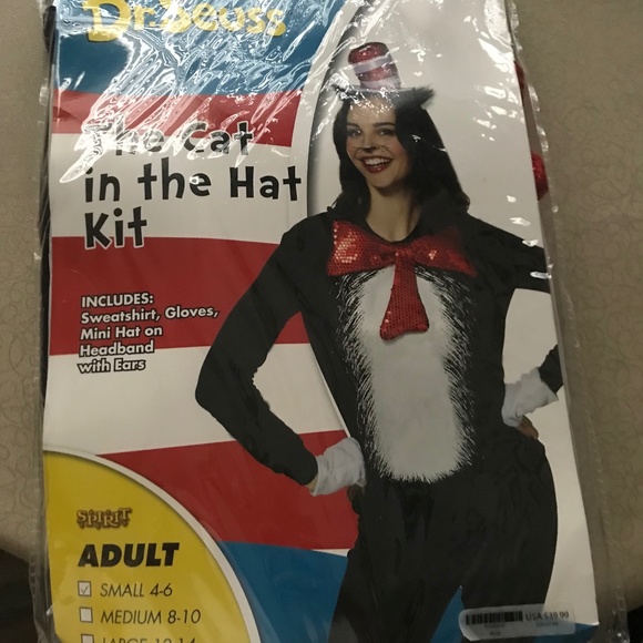 Spirit Cat and the Hat woman’s costume - Picture 1 of 3